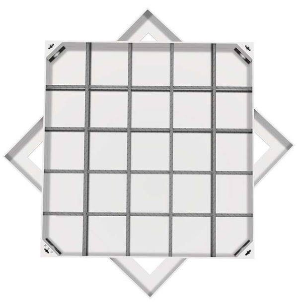 番阳镇不锈钢方井展示